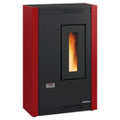 Extraflame LUISELLA 5.0 Bordeaux: Der ultra-schlanke Pelletofen