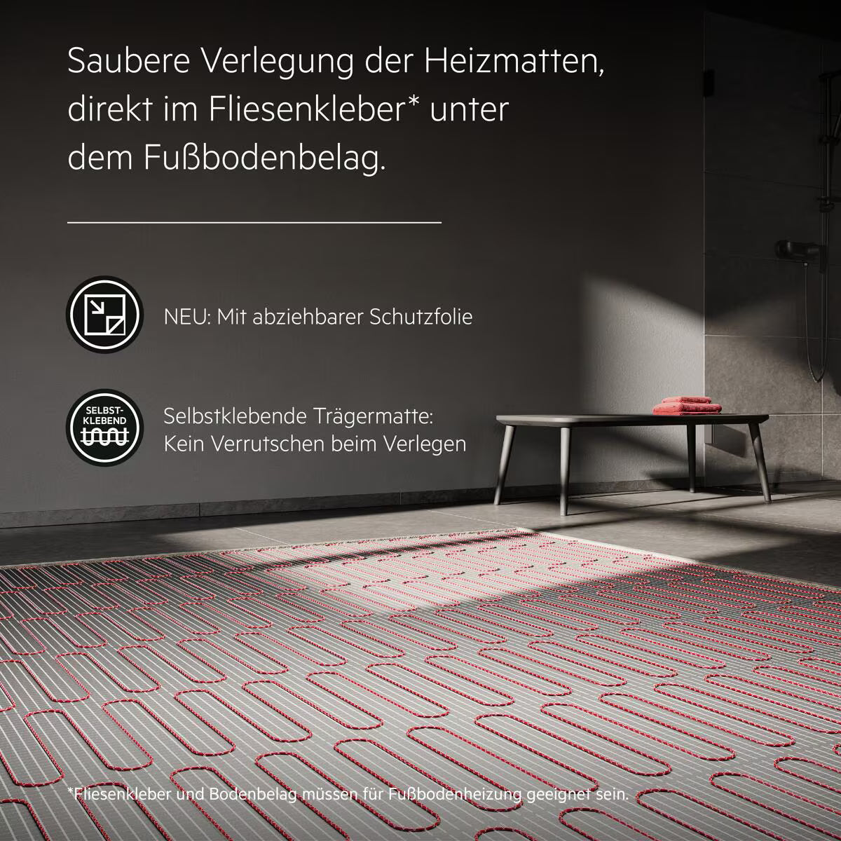 AEG Turbo Thermo Boden TBS TC 200/2 Set Plus (2 m², 400W)