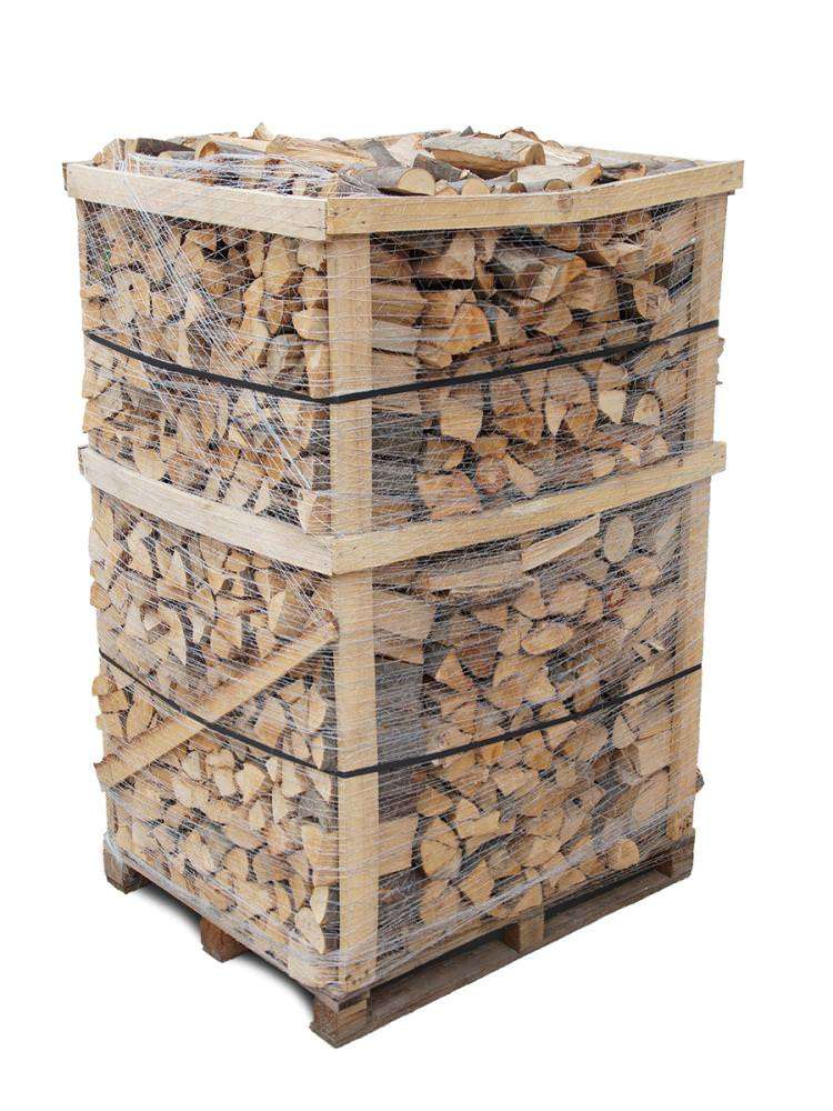 Brennholz Birke 25 cm (kammergetrocknet) – Sackware