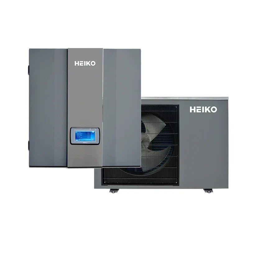 Heiko Thermal 9 kW Monoblock-Luft-Wasser-Wärmepumpe – 1-phasig, Heizen, Kühlen & WW, Wi-Fi, A+++ (BAFA-fähig)