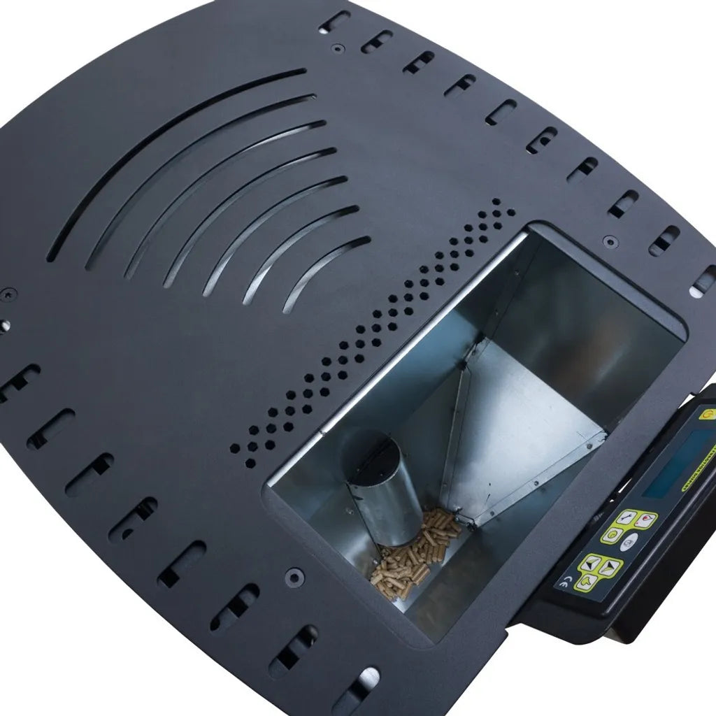 Nemaxx P9 Pelletofen 11 kW – Schwarz, Wi-Fi-Ready
