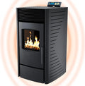 Nemaxx P9 Pelletofen 11 kW – Schwarz, Wi-Fi-Ready