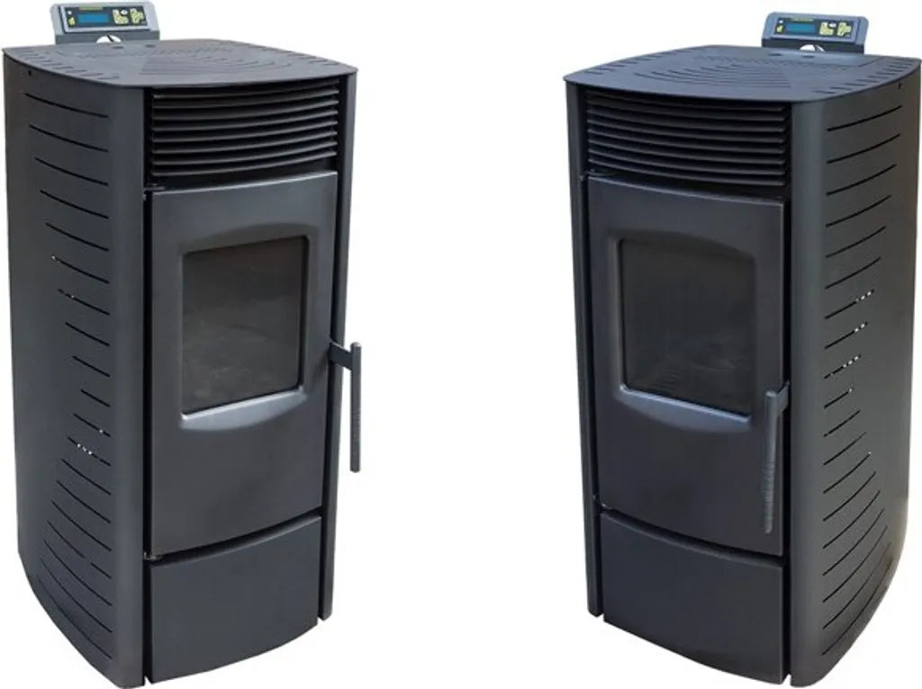 Nemaxx P9 Pelletofen 11 kW – Schwarz, Wi-Fi-Ready
