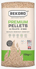 Rekord Holzpellets ENplus A1 – 990 kg Palette (66 x 15 kg Säcke)